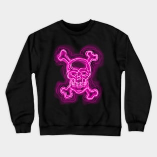 Neon skull! Crewneck Sweatshirt